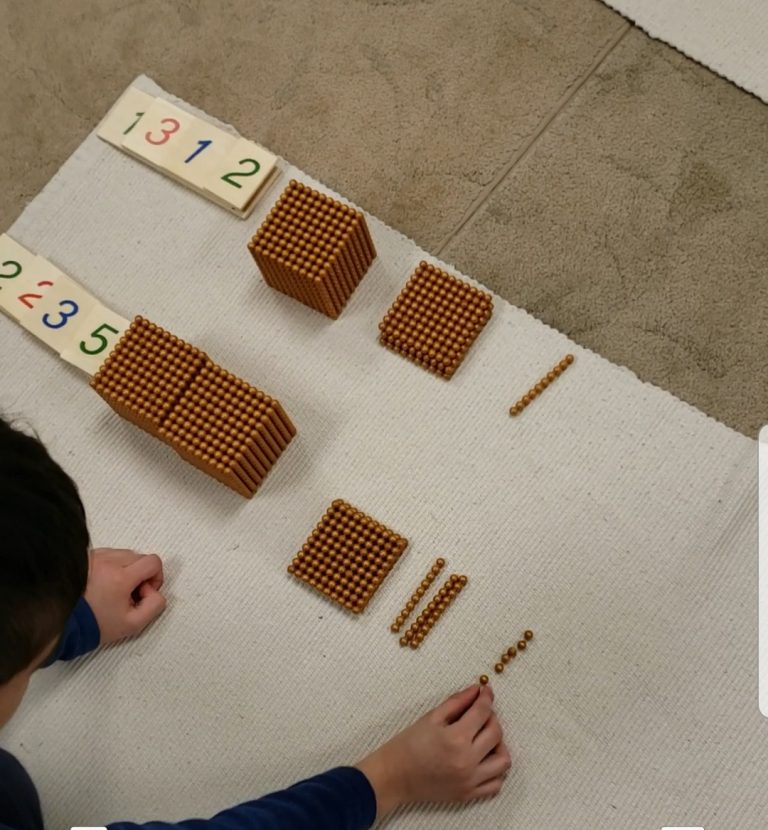 An amazing approach to Math with 4-digit addition!